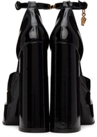 Versace Black Aevitas Platform Heels