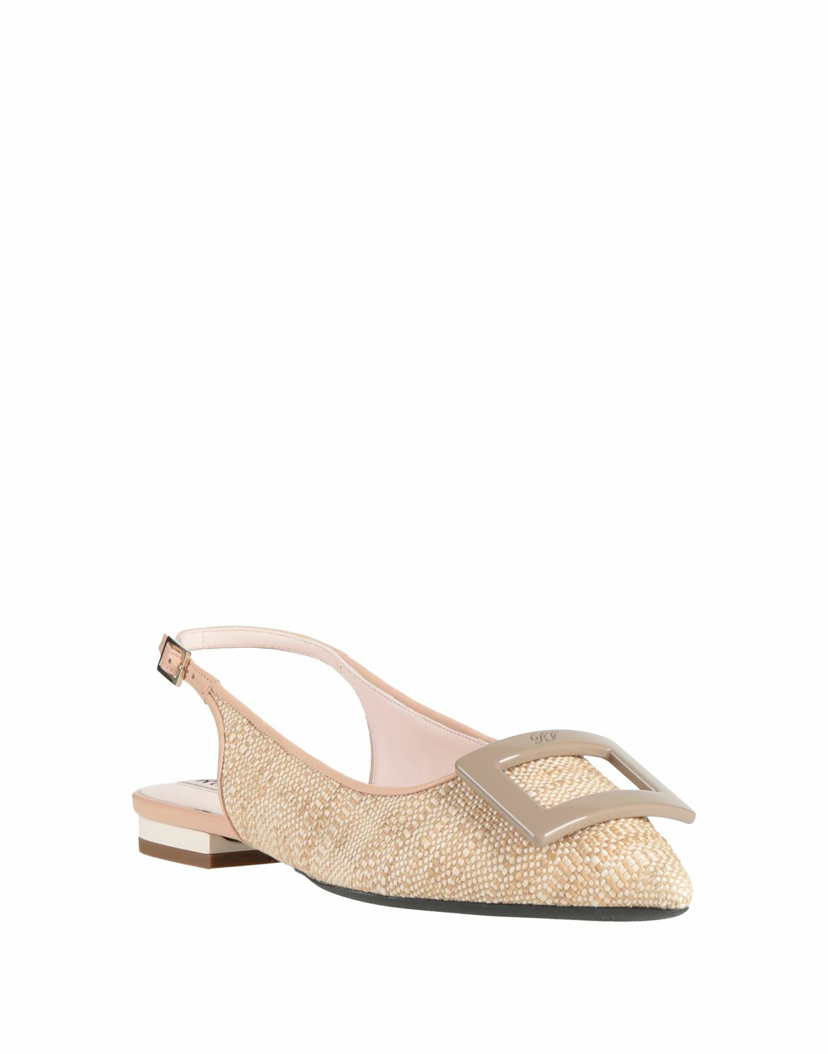 Roger Vivier Womens Ballet flats Sand