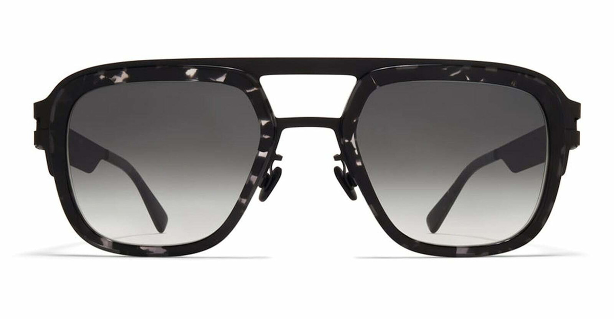 Mykita Leeland - A16 Black / Antigua Brown Sunglasses Mykita