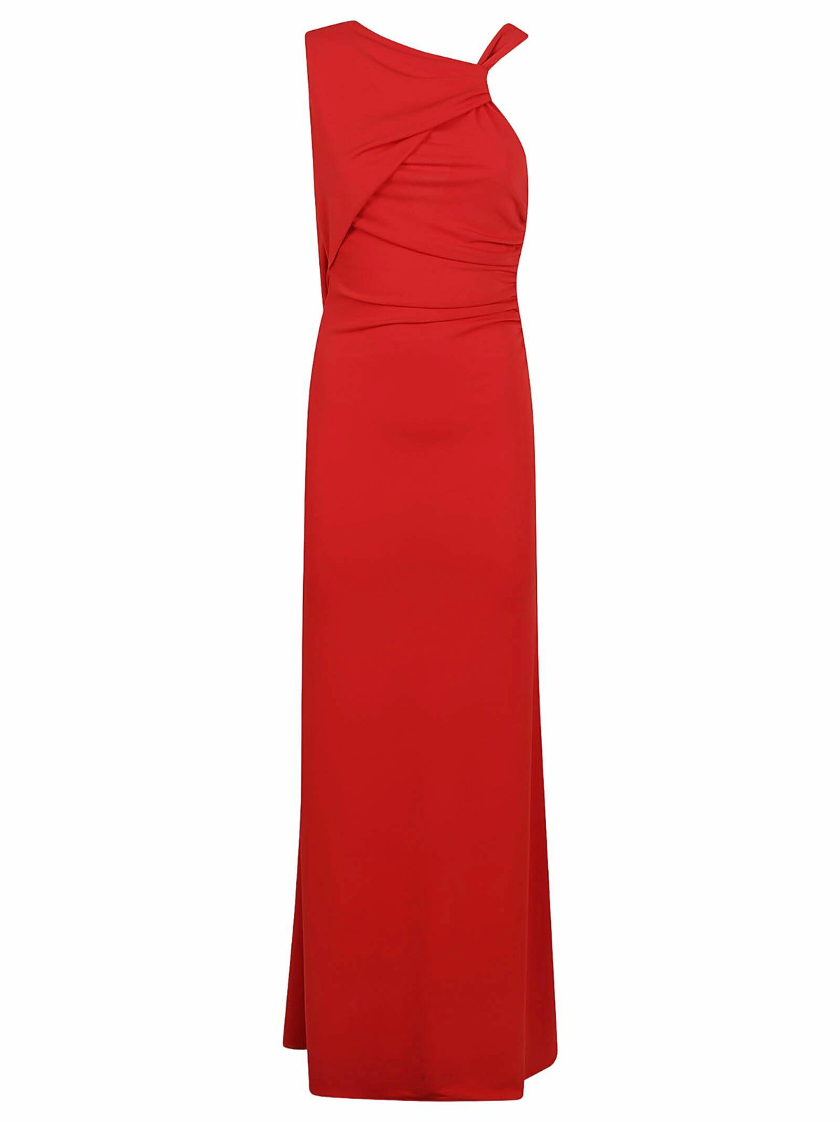 THE ANDAMANE Ninfea Printed Tech Georgette Maxi Dress The