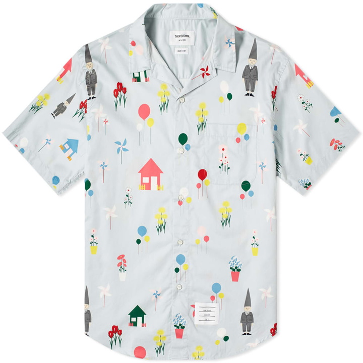 Photo: Thom Browne All Over Gnome Print Vacation Shirt