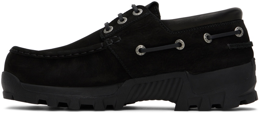 Filippa K Black Vibram Sole Boat Shoes