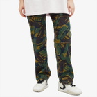 Martine Rose Women's Reversible Camo Print Jeans in Blue Camo