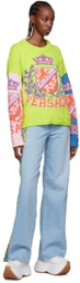 Versace Multicolor Cotton Sweater