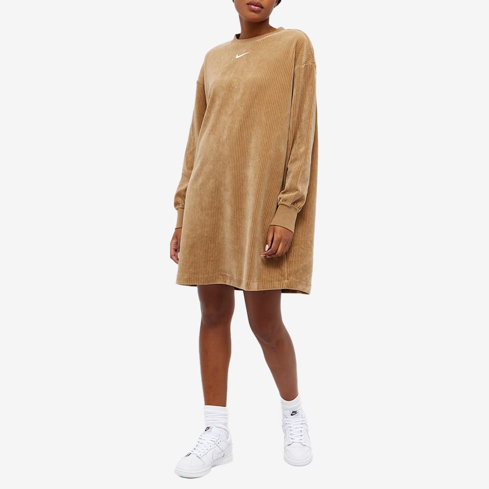 Nike velour dress best sale