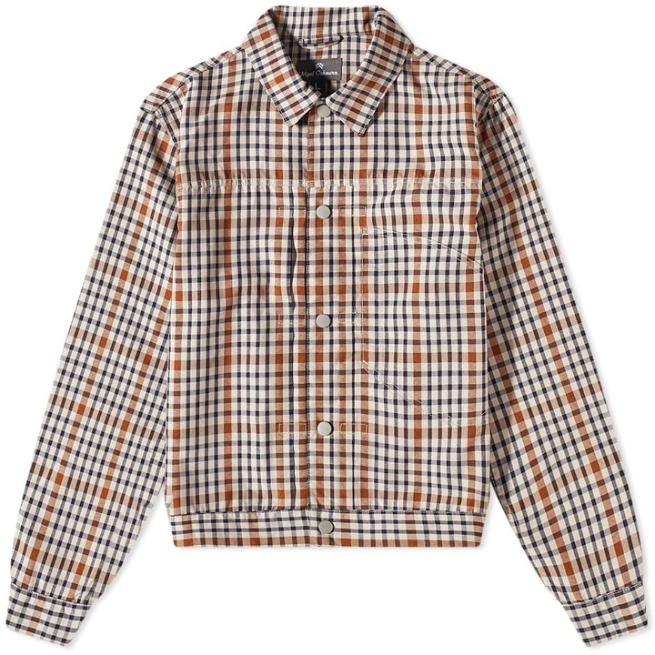 Photo: Nigel Cabourn Men's Japanese Type 1 Jacket in Stone Check