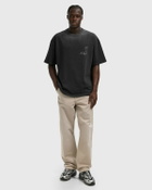 Rough. BOTANIC T-SHIRT Black Mens Shortsleefe