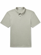 James Perse - Supima Cotton-Jersey Polo Shirt - Gray