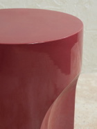 The Conran Shop - Doric Ceramic Side Table - Red