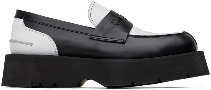 Photo: Andersson Bell Black & White Broeils 23 Penny Loafers