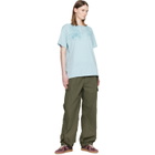 Maison Margiela Blue Numbers Regular T-shirt