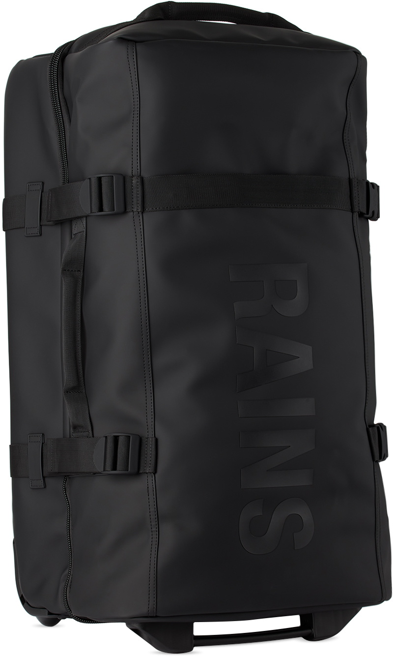 RAINS Black Texel Check-In Bag