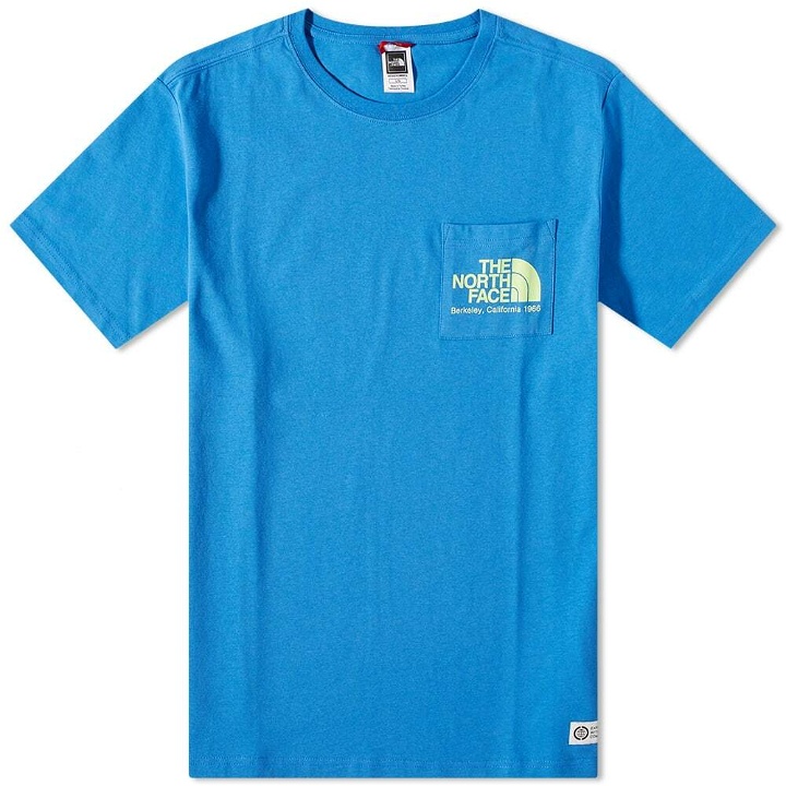 Photo: The North Face Men's Berkeley California T-Shirt in Super Sonic Blue