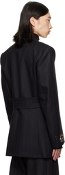 EGONlab Black Oversized Blazer