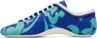 Dries Van Noten Blue Soft & Slim Climbing Ballerina Sneakers