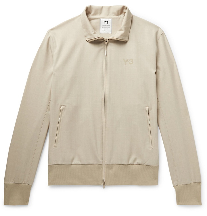 Photo: Y-3 - Wool-Blend Track Jacket - Neutrals