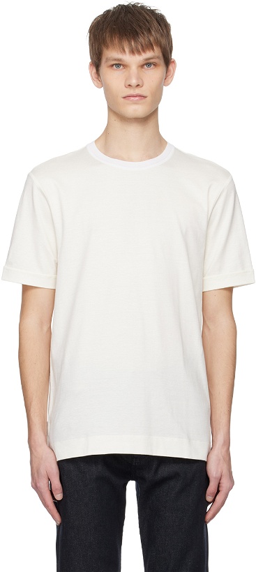 Photo: BOSS Off-White Vented T-Shirt