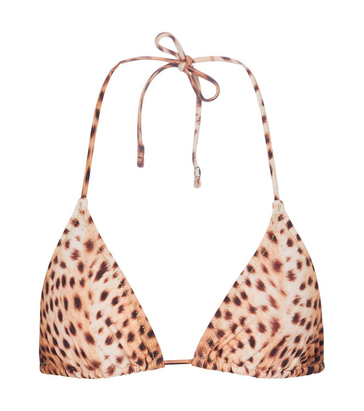 Photo: Reina Olga Susan cheetah-print bikini top