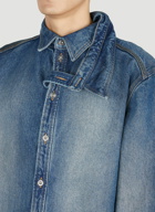 Y/Project - Denim Overshirt in Blue