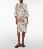 Max Mara - Alpino floral silk minidress