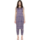 PLEATS PLEASE ISSEY MIYAKE Navy Basket Midi Dress