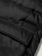 EDWIN - Logo-Appliquéd Padded Quilted Ripstop Jacket - Black