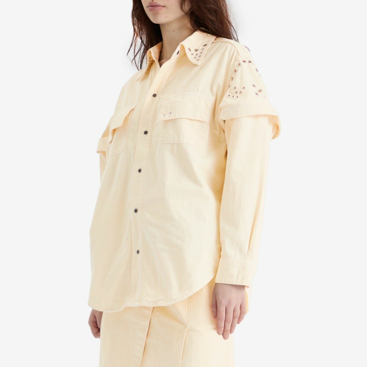 TOGA ARCHIVES Women's TOGA Denim Shirt in Off White