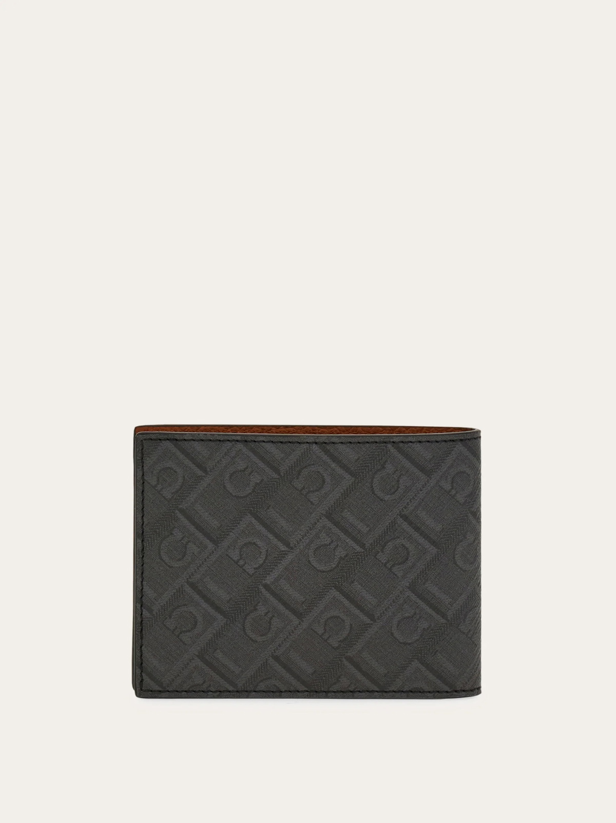 Ferragamo Mens Ferragamo Monogram wallet in Brown
