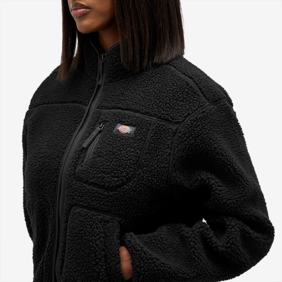 Dickies Women's Mount Hope Fleece in Black