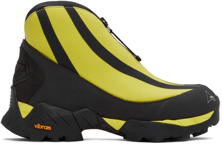Photo: ROA Black & Yellow Teri Boots