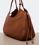 Miu Miu Ivy leather tote bag