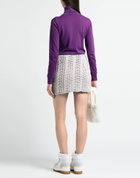 Marco Rambaldi Womens Mini skirt Lilac