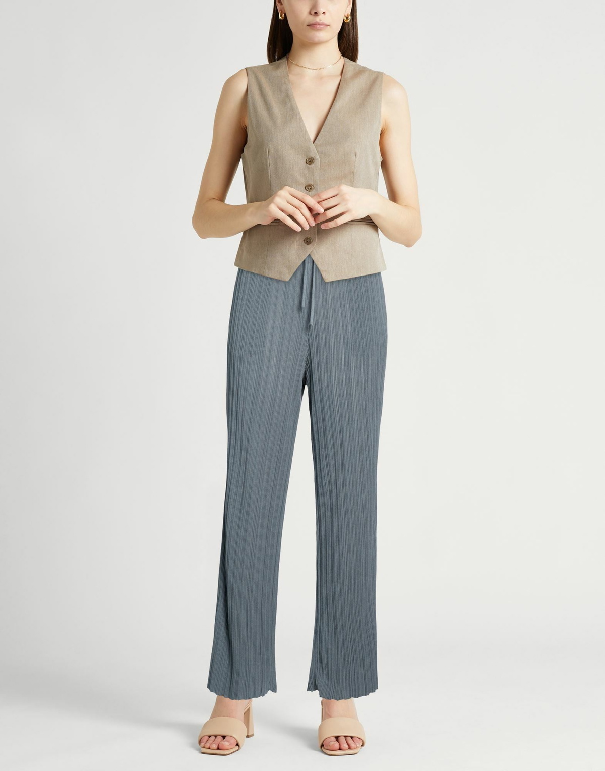 Le 17 Septembre Womens Pants Slate in Blue