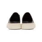 D by D Black and White Mule Sneakers