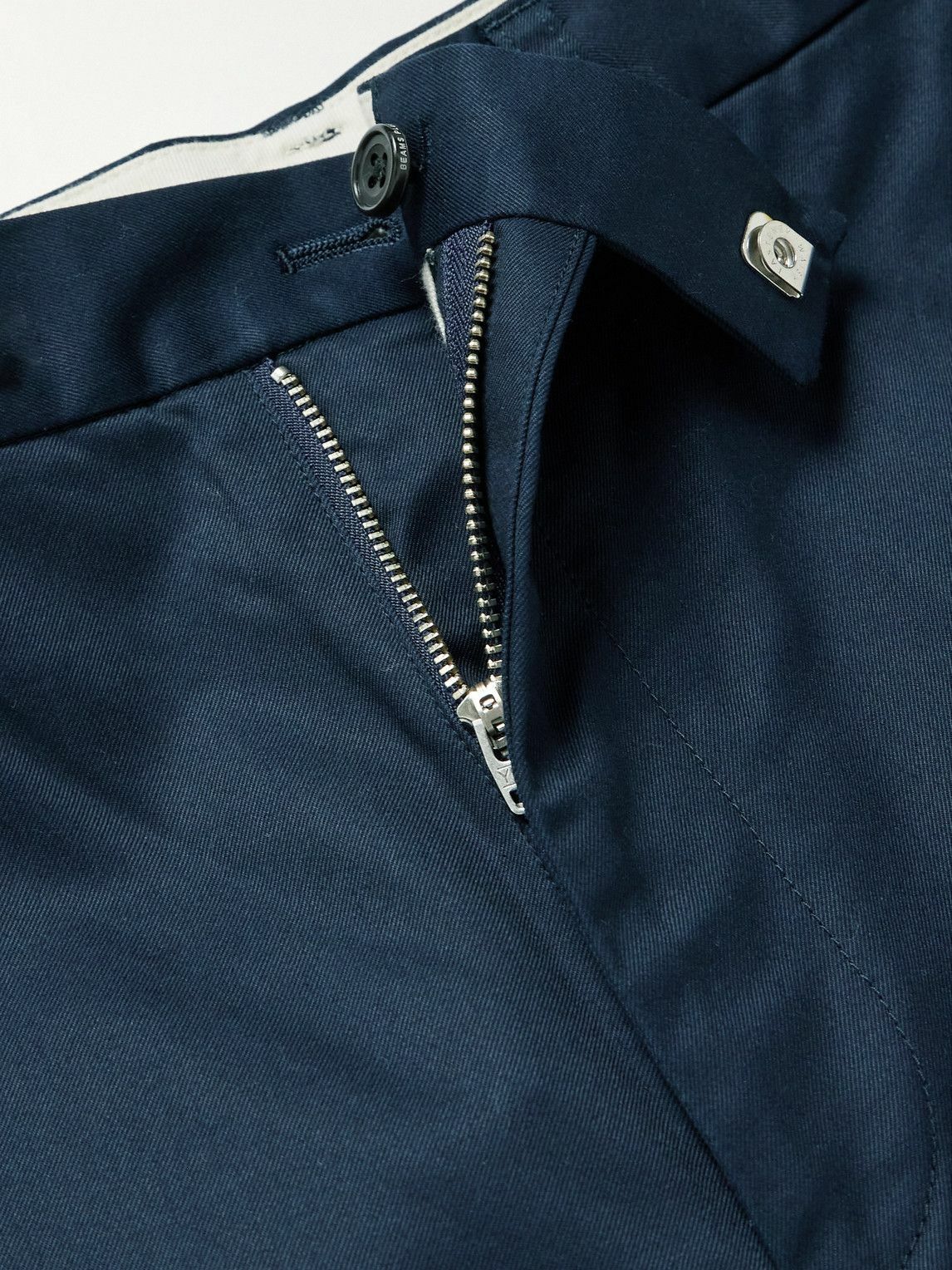 Beams Plus - Ivy Straight-Leg Cotton-Twill Trousers - Blue
