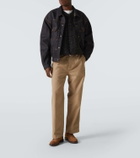 Visvim Reversible wool tweed vest