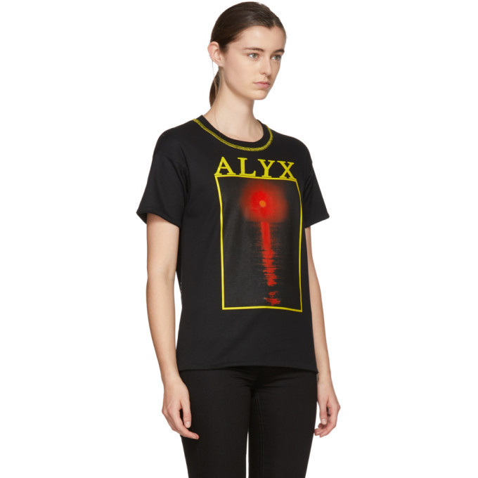 Alyx Reversible Black Red Sun T-Shirt 1017 ALYX 9SM