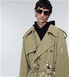 Balenciaga - Artist Trench printed twill coat
