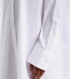 The Frankie Shop Helena cotton shirt dress