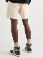 Rhude - McLaren Rhacer Straight-Leg Cotton-Piqué Drawstring Shorts - Neutrals