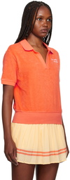 Sporty & Rich Orange SR Sport Polo