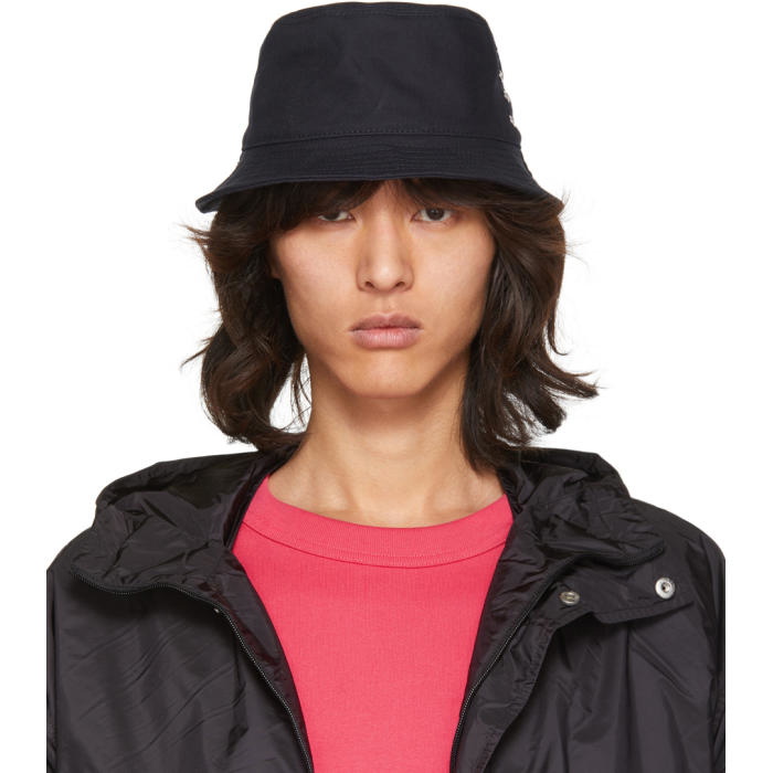 Photo: Acne Studios Navy Buk Bucket Hat 