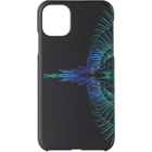 Marcelo Burlon County of Milan Black and Blue Wings iPhone 11 Case