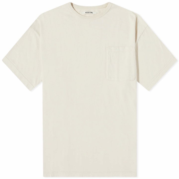 Photo: Kestin Men's Fly Pocket T-Shirt in Ecru