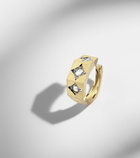 Marie Lichtenberg Ecrou Coco 18kt gold single hoop earring