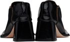 Miista Black Autumn Mule Heels