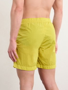 C.P. Company - Straight-Leg Mid-Length Swim Shorts - Yellow