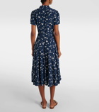Polo Ralph Lauren Floral crêpe midi dress