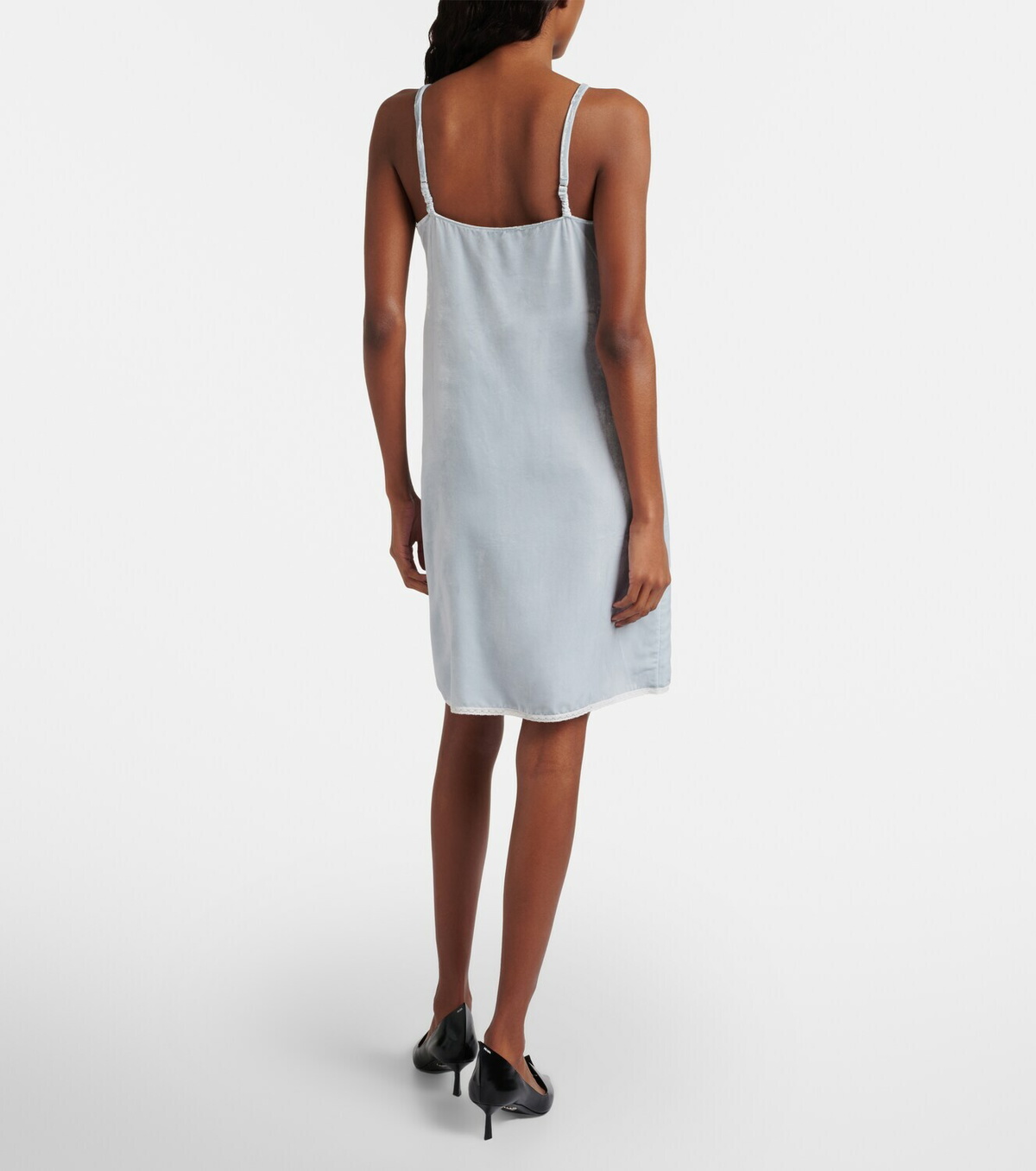Prada Velvet slip dress