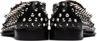 Alexander McQueen Black Stud Loafers